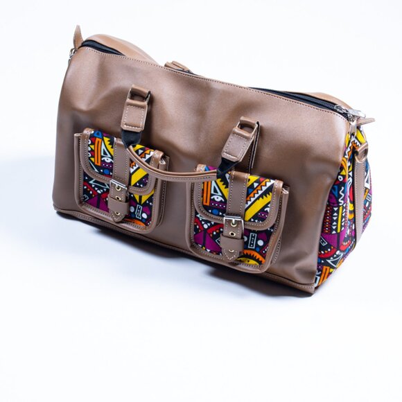 Kente Duffel Bags - Picture 1 of 3